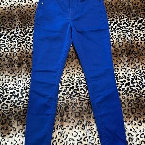 Design Lab Lord & Taylor Royal Blue Pants